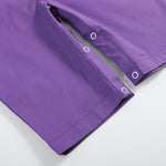 Purple and Gold Football Smocked Overalls - Lil Cactus