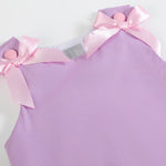 Purple Easter Bunny Garden Dress - Lil Cactus