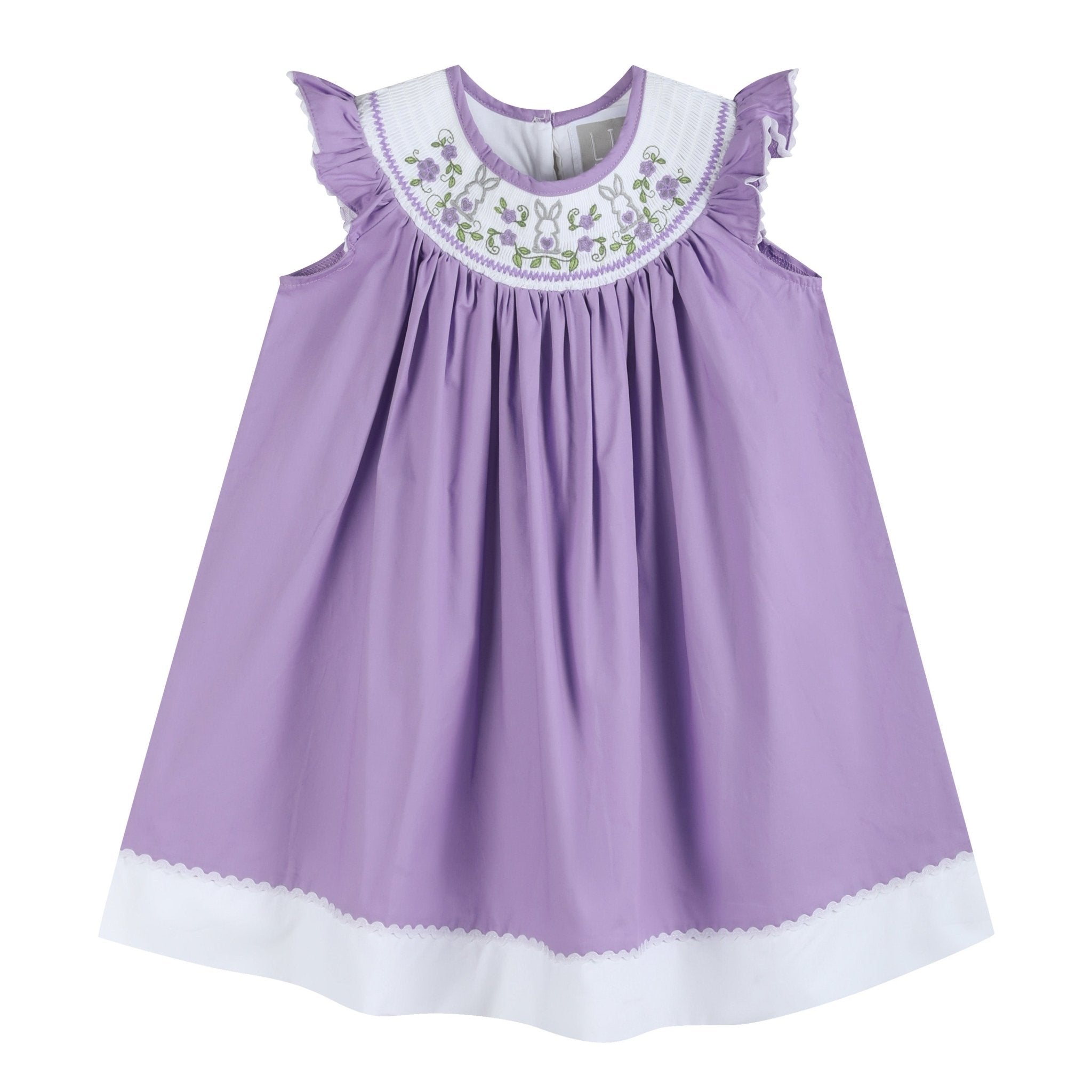 purple smocked easter dress Light Purple Smocked Bishop Dress, 18-24M