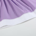 Purple Easter Bunny Smocked Bishop Dress - Lil Cactus