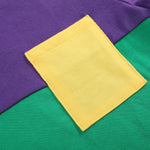 Purple, Green and Gold Mardi Gras Short and Shirt Set - Lil Cactus