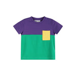 Purple, Green and Gold Mardi Gras Short and Shirt Set - Lil Cactus