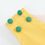 Purple, Green and Gold Mardi Gras Shortalls - Lil Cactus