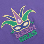 Purple Mardi Gras Applique Shirt and Shorts Set - Lil Cactus