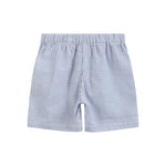 Red and Blue Baseball Smocked Shirt and Shorts Set - Lil Cactus