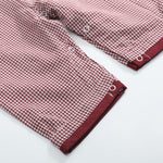Red and Cream Gingham Farm Longalls - Lil Cactus