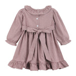 Red and Cream Gingham Farm Smocked Dress - Lil Cactus