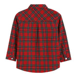 Red & Green Tartan Button - Up - Lil Cactus
