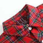 Red & Green Tartan Button - Up - Lil Cactus