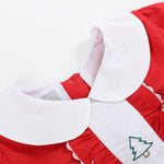 Red Ruffle Christmas Tree Dress - Lil Cactus