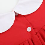 Red Ruffle Christmas Tree Dress - Lil Cactus