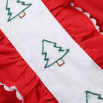 Red Ruffle Christmas Tree Dress - Lil Cactus