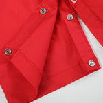 Red Santa Sleigh Overalls - Lil Cactus