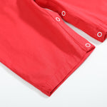 Red Santa Smocked Overalls - Lil Cactus