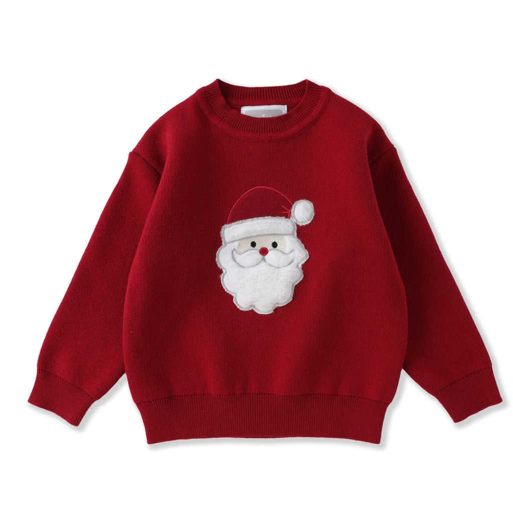 Red Santa Sweater - Lil Cactus