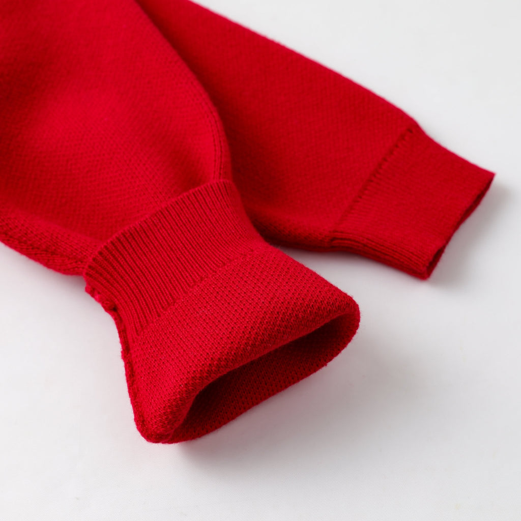 Red Sweater with Glitter Bow - Lil Cactus