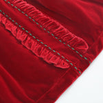 Red Velvet Holiday Dress - Lil Cactus