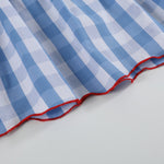 Red, White and Blue Flutter Dress - Lil Cactus