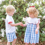 Red, White and Blue Shirt and Shorts Set - Lil Cactus