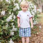 Red, White and Blue Shirt and Shorts Set - Lil Cactus