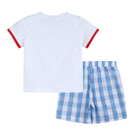Red, White and Blue Shirt and Shorts Set - Lil Cactus
