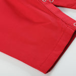 Red & White Santa Smocked Overalls - Lil Cactus