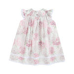 Rose Floral Print Bishop Dress - Lil Cactus