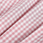 Rose Gingham Little Piggy Sleeveless A - Line Dress - Lil Cactus