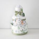 Safari Greenery Diaper Cake - Lil Cactus