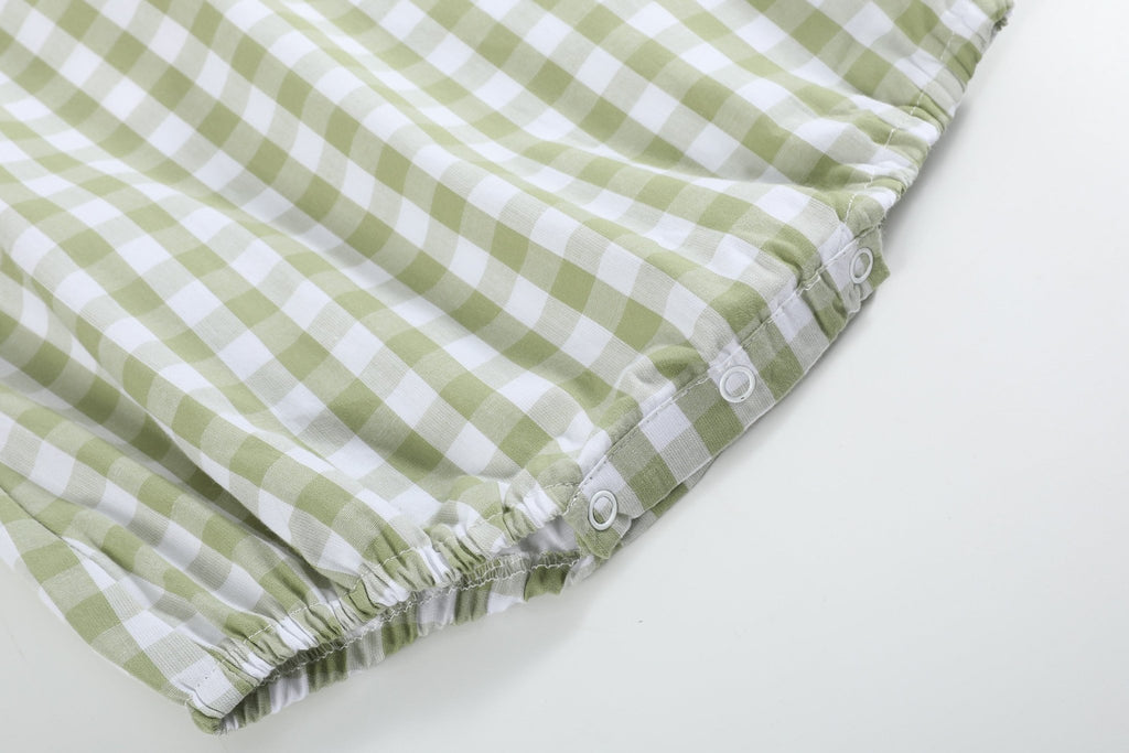 Sage Green Classic Romper - Lil Cactus