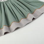 Sage Green Mallard Smocked Bishop Dress - Lil Cactus