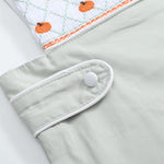 Sage Green Pumpkin Smocked Longalls - Lil Cactus