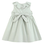 Sage Green Puppy Dog Petal Smocked Dress - Lil Cactus