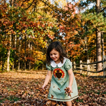 Sage Green Turkey Collared Dress - Lil Cactus