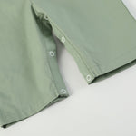 Sage Green Turkey Smocked Overalls - Lil Cactus