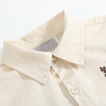 Sand Beige Reindeer Dress Shirt - Lil Cactus