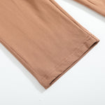 Sand Beige Reindeer Shirt and Brown Pants Set - Lil Cactus