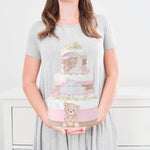 Teddy Bear Diaper Cake Collection - Pink - Lil Cactus