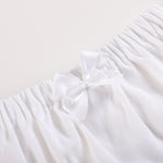 White and Pink Bloomers Knit 2pc Set - Lil Cactus