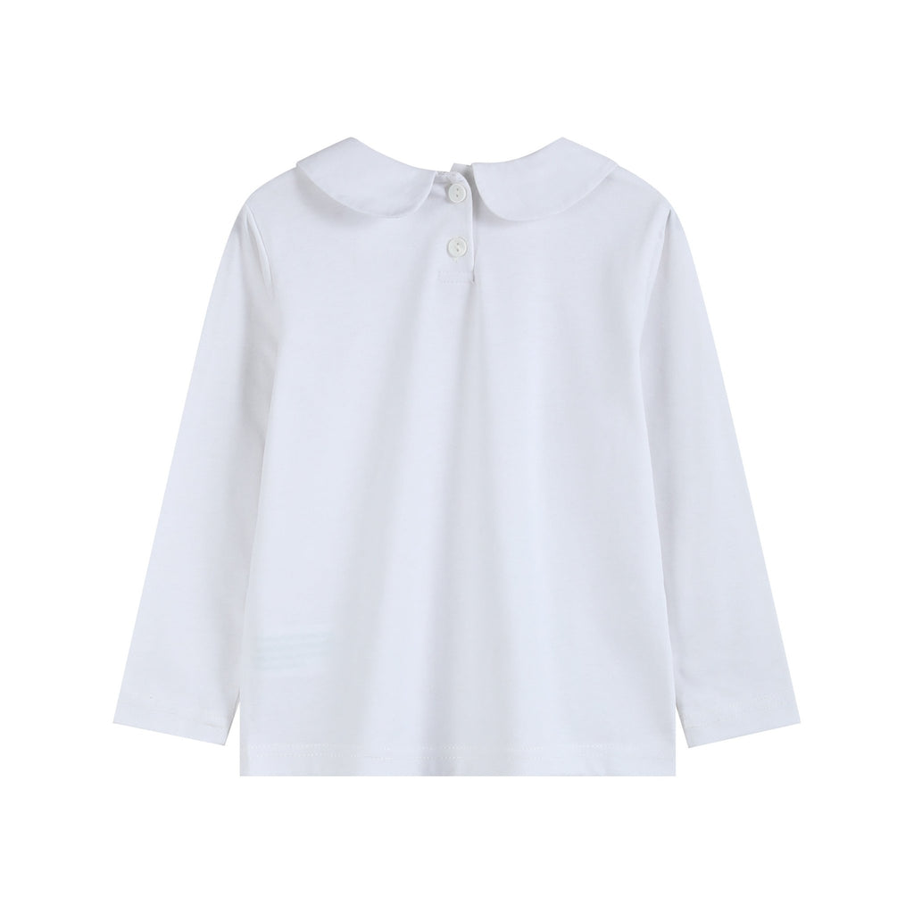 White Collared Shirt - Lil Cactus