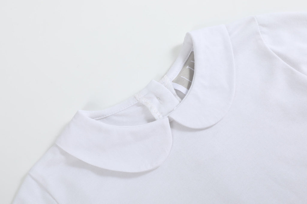 White Collared Shirt - Lil Cactus