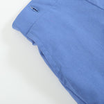 White Collared Top and Blue Button Shorts - Lil Cactus