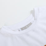 White Football Truck Shirt and Brown Pants Set - Lil Cactus