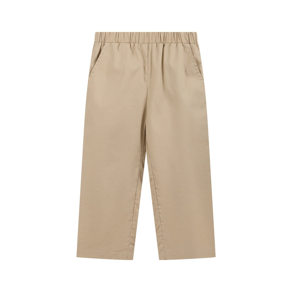 White Football Truck Shirt and Brown Pants Set - Lil Cactus