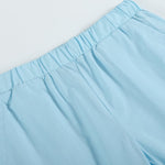 White Santa Smocked Shirt and Blue Pants Set - Lil Cactus