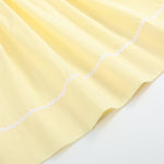 Yellow Daisy Pocketed Smocked Bishop Dress - Lil Cactus