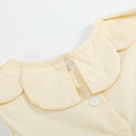 Yellow Petal Collared Smocked Dress - Lil Cactus