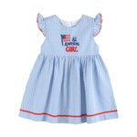 All American Girl' Blue Gingham Dress