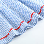 All American Girl' Blue Gingham Dress