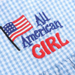 All American Girl' Blue Gingham Dress
